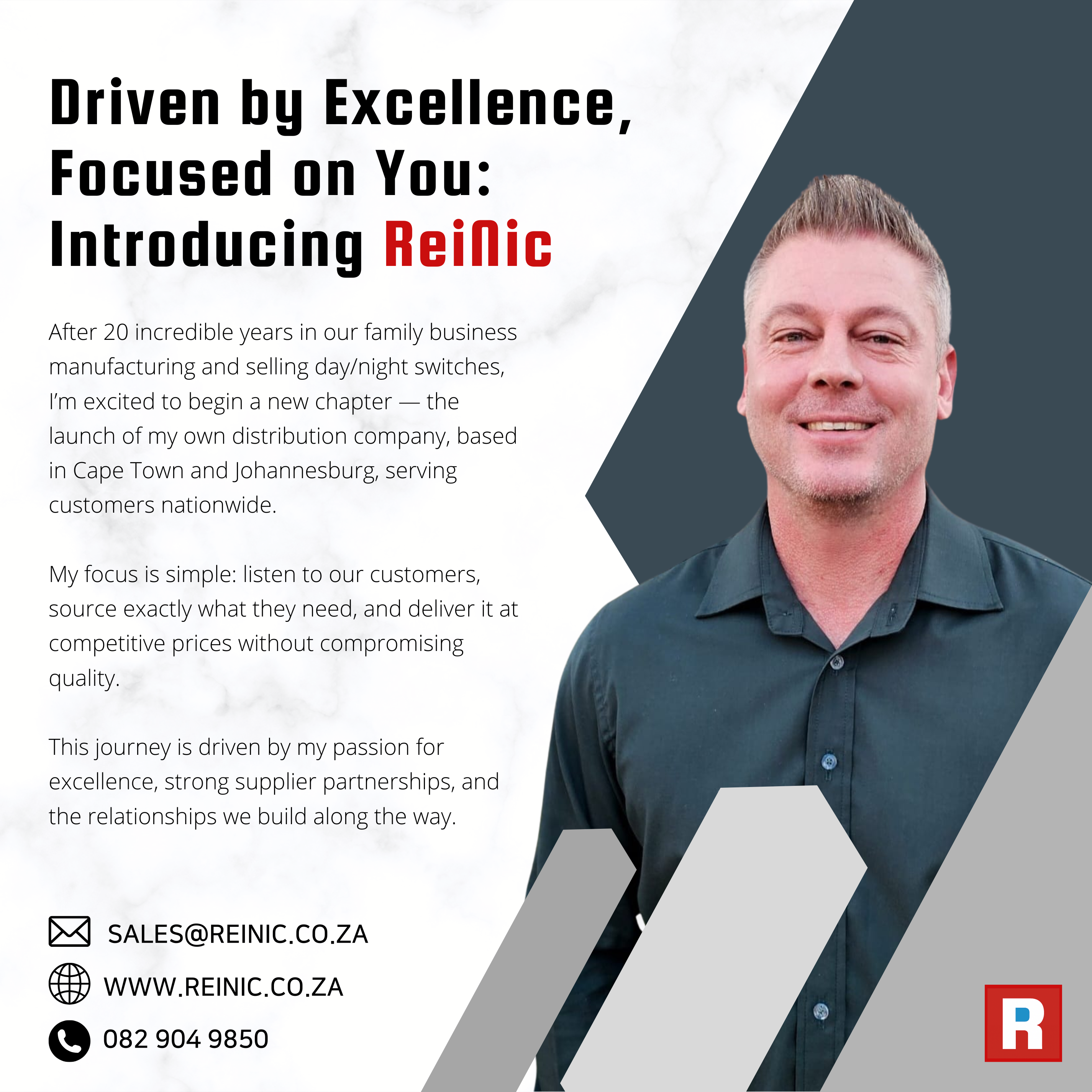 Introducing ReiNic Distributors Introducing ReiNic Post
